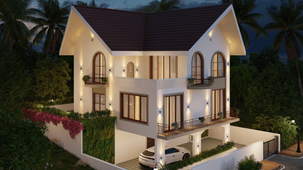 A 3D render of a villa at Hamlet By The Bay. Source: Mohidin Properties