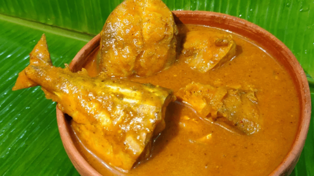 Bangdyachi Uddamethi, a sweet and tangy fish curry. Source: Alves Fernandes