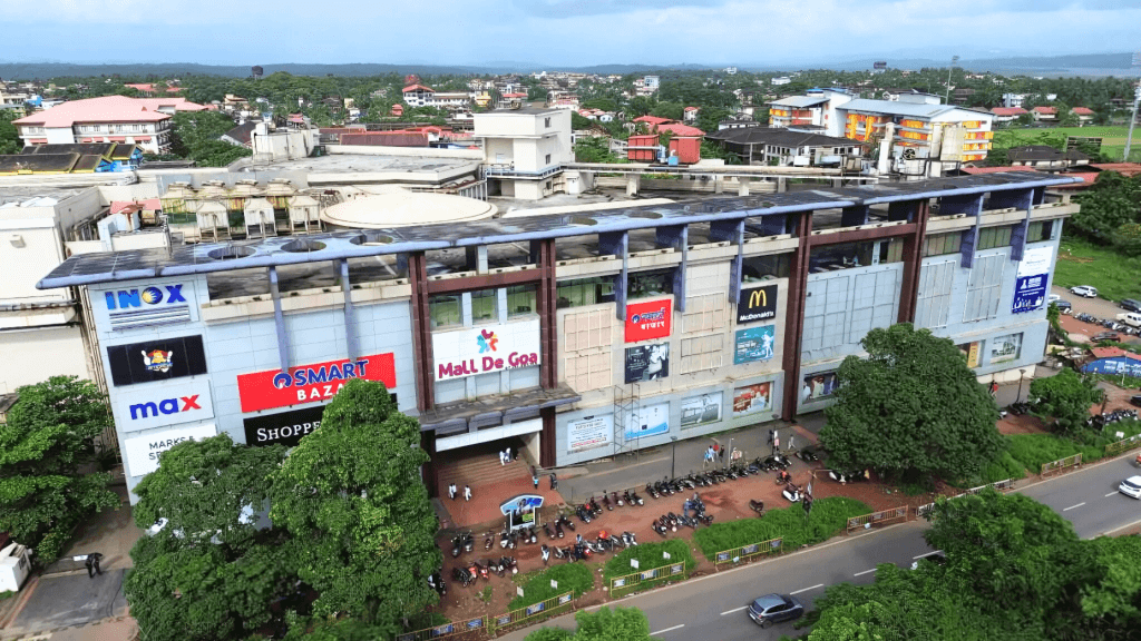 An aerial shot of Goa’s most popular brand mall. Source: Mall De Goa