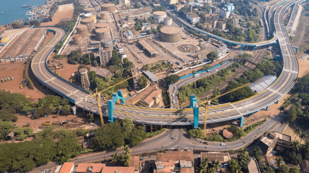 Loop Flyover to Mormugao Port. Source: Twitter @chairmanmgpt