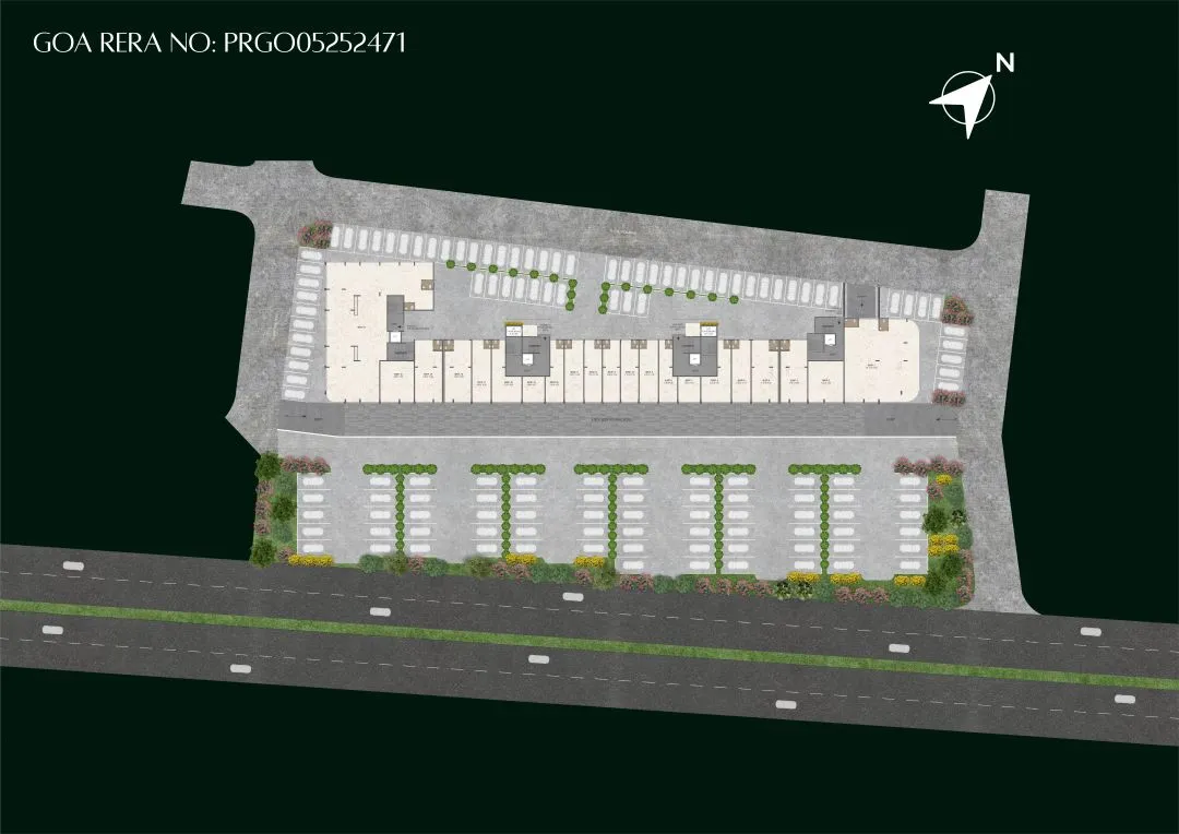 Mohidin Properties Mirage Showrooms & Ground Floor Layout Plan