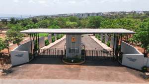 The front gate of Mohidin’s Hamlet By The Bay. Source: Mohidin Properties