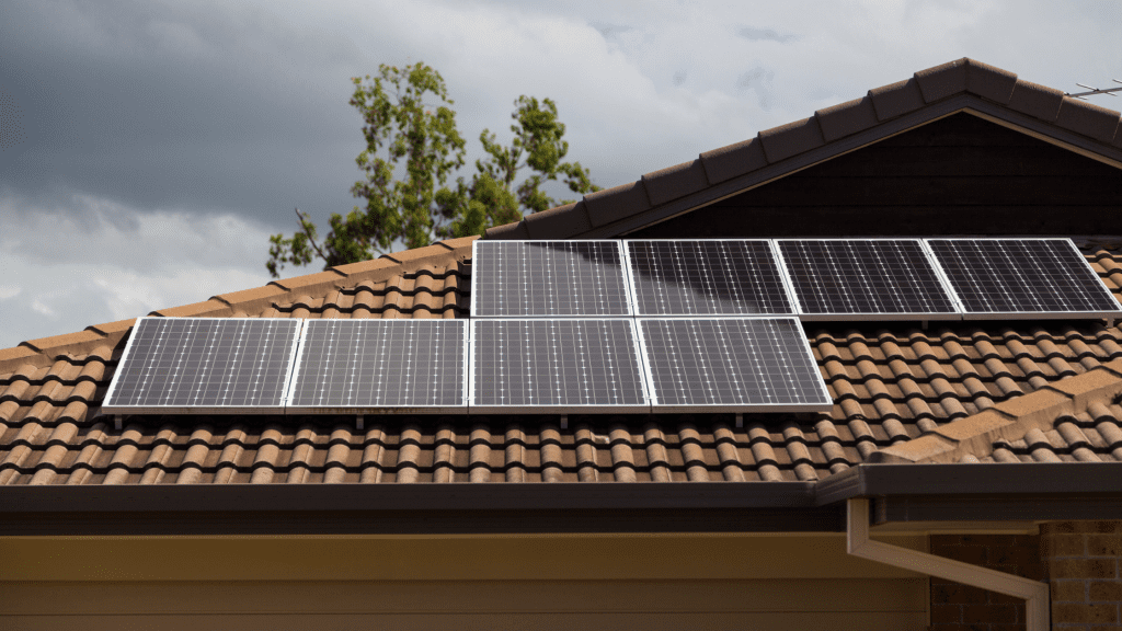 Install solar PV systems sized for at least 10% of peak load. Source: Canva