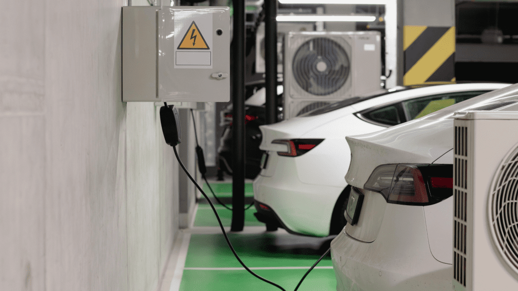 Mohidin builds in features like EV-ready parking (pre-wiring for chargers), robust broadband pathways and provisions for performance monitoring. Source: Canva